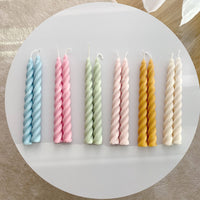 Vanilla Twirl Candles