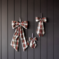 Holiday Plaid Bow