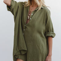 Palm Tree Cutout Top