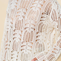 Crochet Boatneck Top