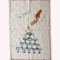 The Tower - Linen Tea Towel