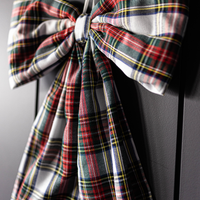 Holiday Plaid Bow