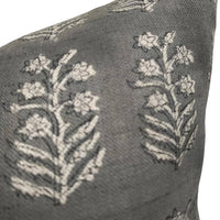 Indian Block Print Linen Blend Pillow Cover