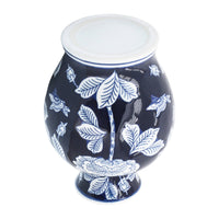 Ceramic Round Floral Vase