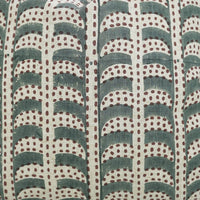 Block Linen Pillow Cover