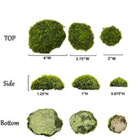 Artificial Moss Rocks