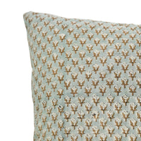 Jasmine Block Print Pillow Cover
