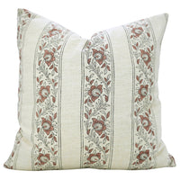 Buta Linen Pillow Cover 20x20