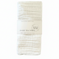 Ivory Gauze Tea Towels