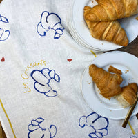 Croissants Tea Towel