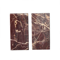 Marble Sphere Bookend Set