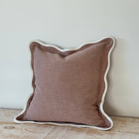 Maive Scalloped Pillow Cover