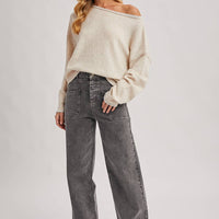 Boat Neck Lounge Top