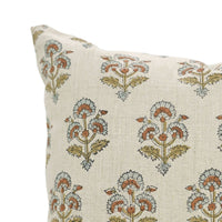 Clarette Blockprint Pillow Cover