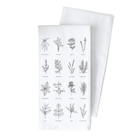 Herbs Tea Towel