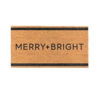Large Doormat - Merry & Bright