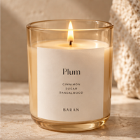 Plum Candle