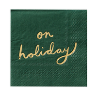 Cocktail Napkins - On Holiday