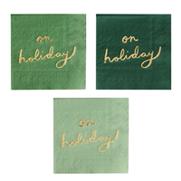 Cocktail Napkins - On Holiday