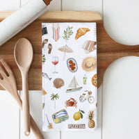 Vacanza in Italia Tea Towel