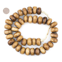 Kenya Light Brown Bone Beads