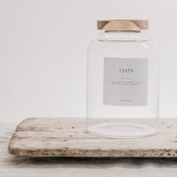 Pantry Glass Jar With Wooden Acacia Lid