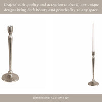 Iron Taper Candle Holder