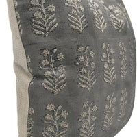 Indian Block Print Linen Blend Pillow Cover
