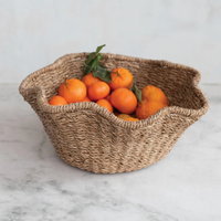 Woven Bankuan Ruffle Bowl
