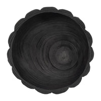 Paulownia Scalloped Bowl