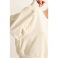 Soft Ribbed Sweatshirt