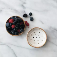 Stoneware Berry Bowl
