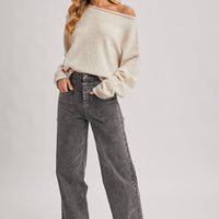 Boat Neck Lounge Top