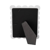 Polyresin Scallop Frame - 4x6 in.