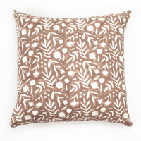 Aja Floral Block Print Pillow Cover