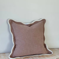 Maive Scalloped Pillow Cover