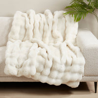 Soft Faux Fur Throw