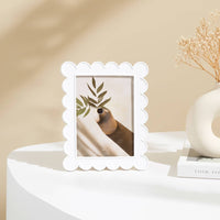 Polyresin Scallop Frame - 5x7 in.
