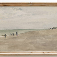 Vintage Coast Shore Print 5x7