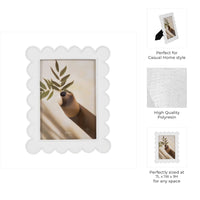 Polyresin Scallop Frame - 5x7 in.