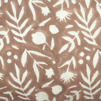 Aja Floral Block Print Pillow Cover