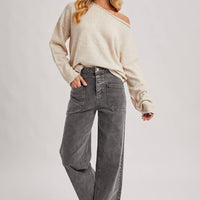 Boat Neck Lounge Top