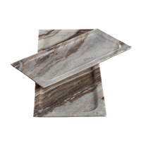 Medium Arabescabo Marble Tray