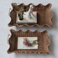 Rattan Nesting Tray