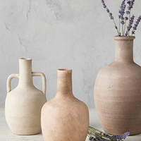 Taupe Large Vase