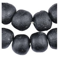 Black Glass Beads