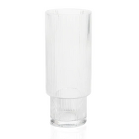 Fluted High Ball Glasses
