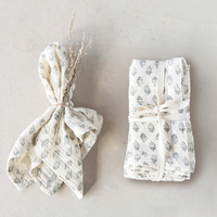 Floral Square Napkin Set
