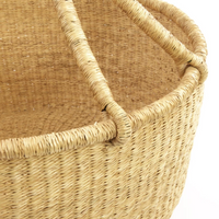 oversized bolga basket perfect for storing blankets, baskets and toys
