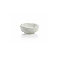 Organic White Ceramic Bowl